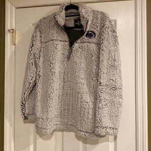 Penn State quarter zip sherpa pullover